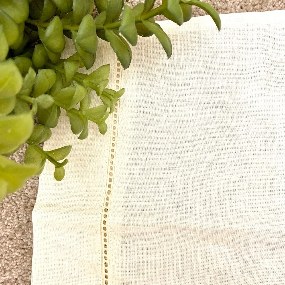 NEW TWO Arhaus Italian Linen Pillowcase Set - Picture 5 of 8